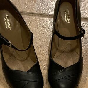 Naturalizer Black Mary Jane Heels-Shoes